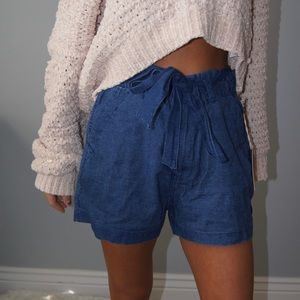 High rise shorts